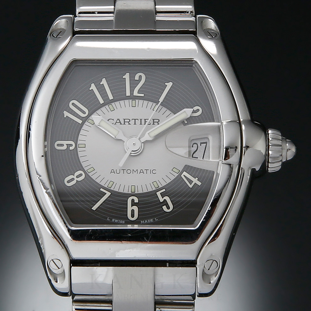 CARTIER(USED)까르띠에 로드스터 스틸 라지