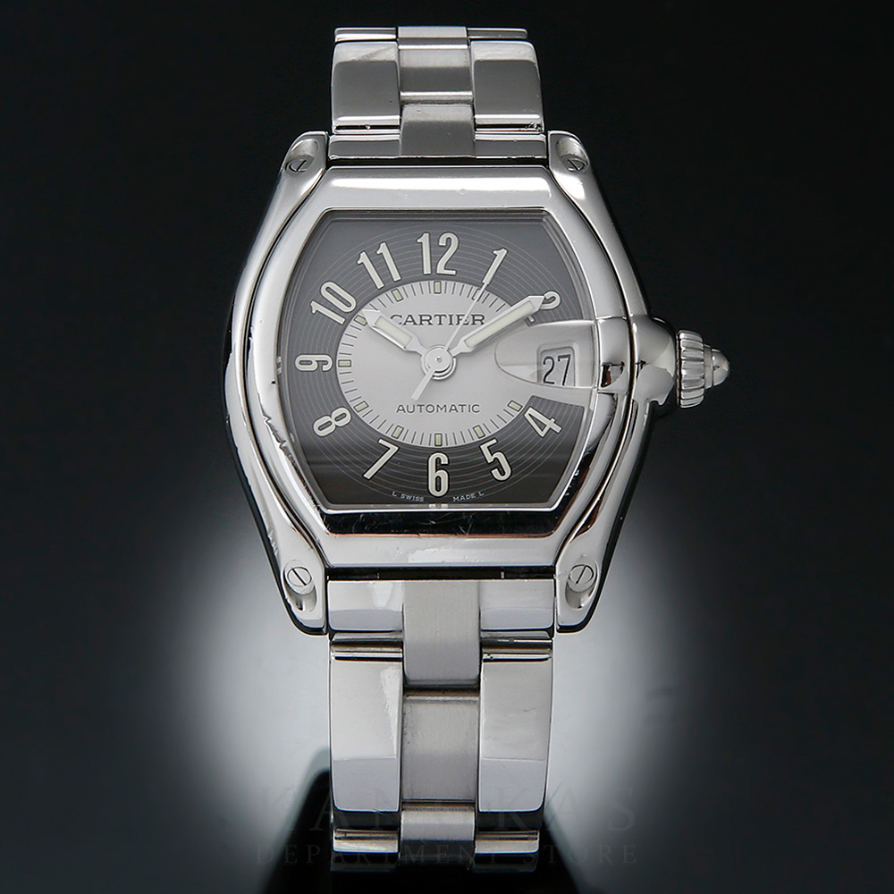 CARTIER(USED)까르띠에 로드스터 스틸 라지