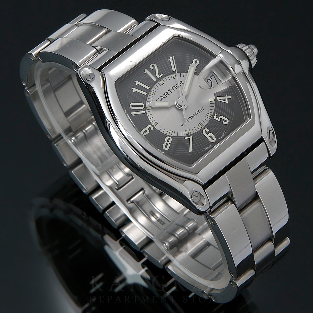 CARTIER(USED)까르띠에 로드스터 스틸 라지