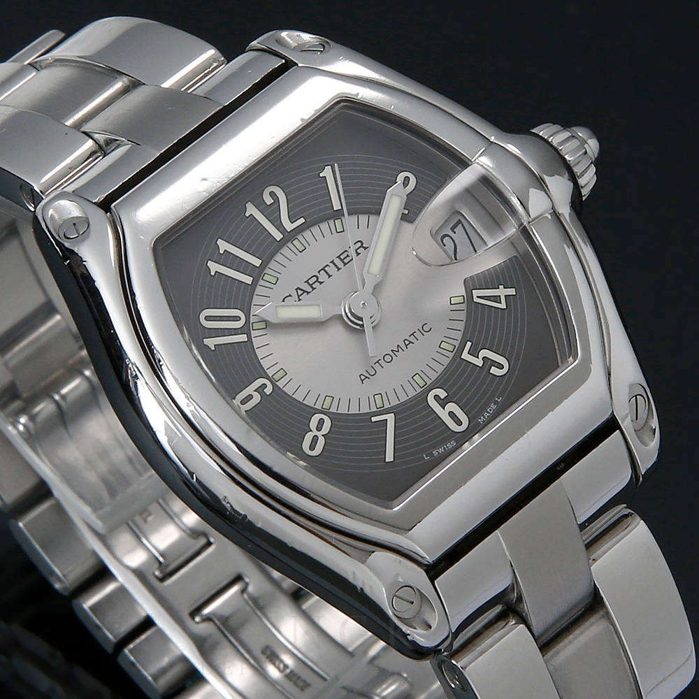 CARTIER(USED)까르띠에 로드스터 스틸 라지