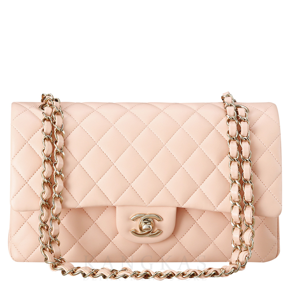 CHANEL(USED)샤넬 클래식 램스킨 미듐
