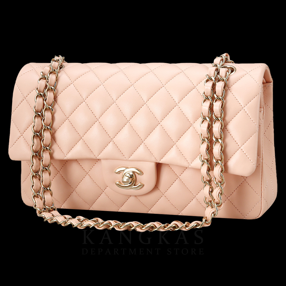 CHANEL(USED)샤넬 클래식 램스킨 미듐