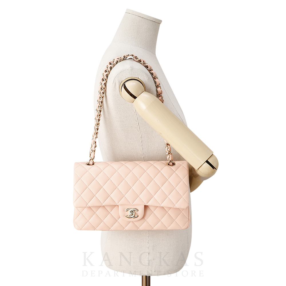 CHANEL(USED)샤넬 클래식 램스킨 미듐