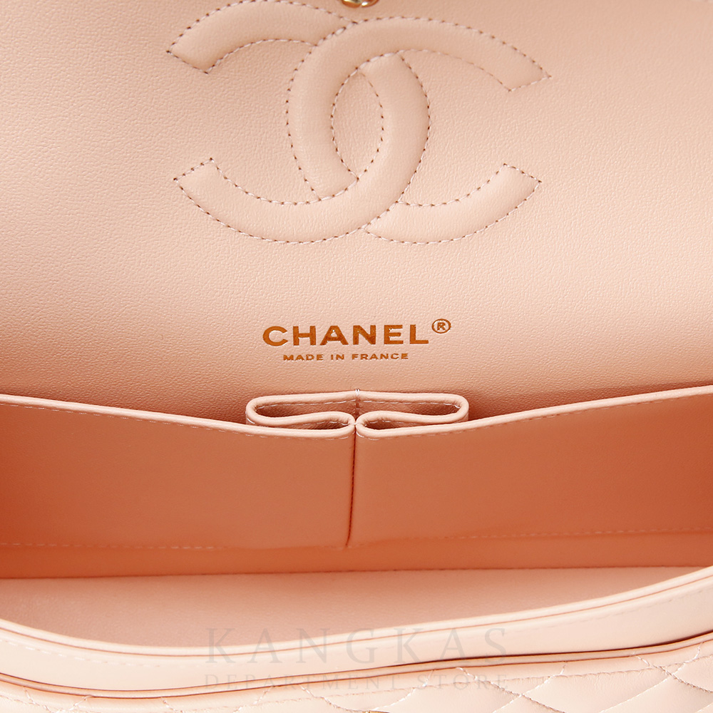 CHANEL(USED)샤넬 클래식 램스킨 미듐