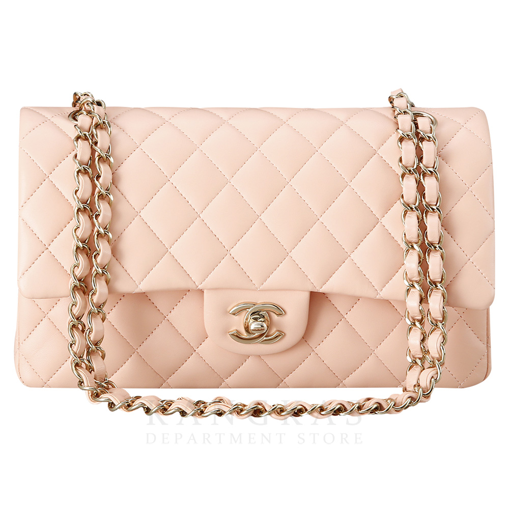 CHANEL(USED)샤넬 클래식 램스킨 미듐