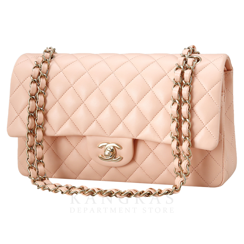 CHANEL(USED)샤넬 클래식 램스킨 미듐