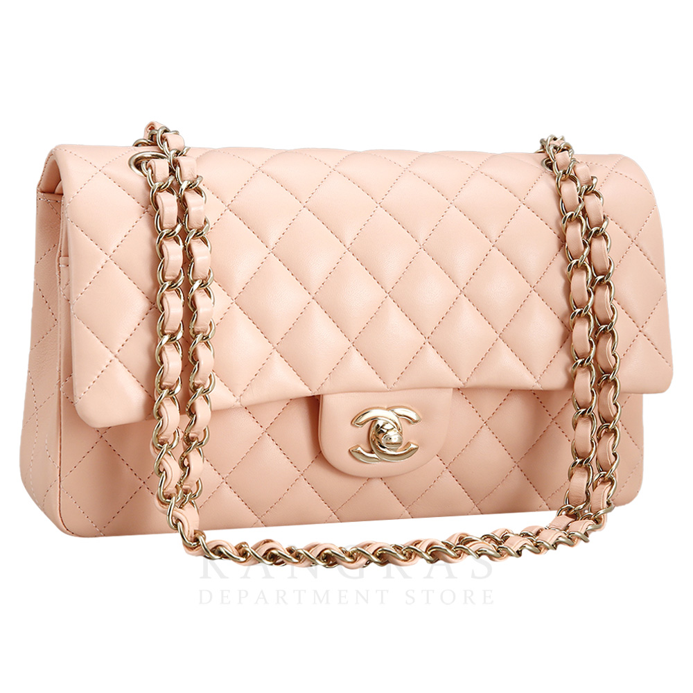 CHANEL(USED)샤넬 클래식 램스킨 미듐
