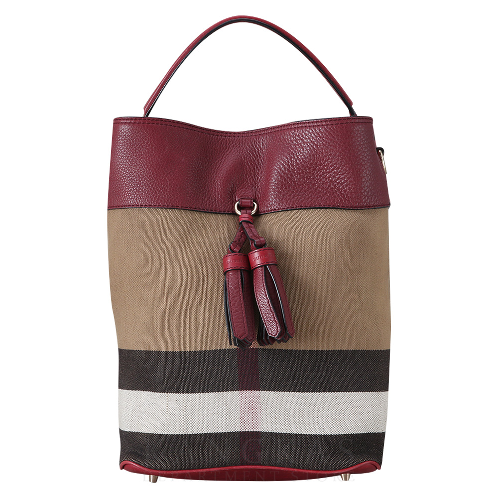 BURBERRY(USED)버버리 수잔나 호보백 미듐