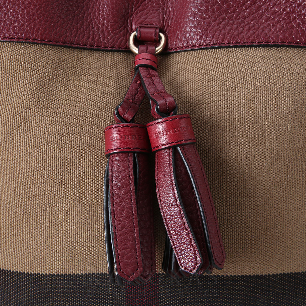 BURBERRY(USED)버버리 수잔나 호보백 미듐