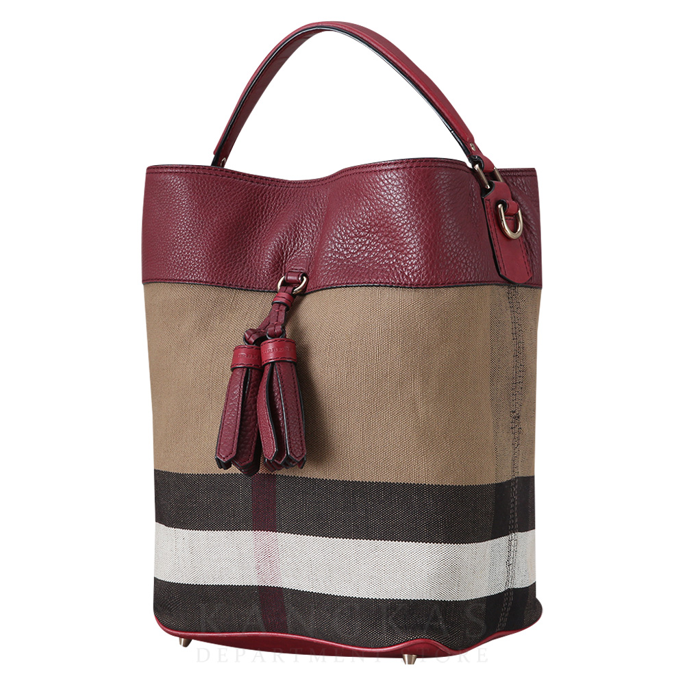 BURBERRY(USED)버버리 수잔나 호보백 미듐