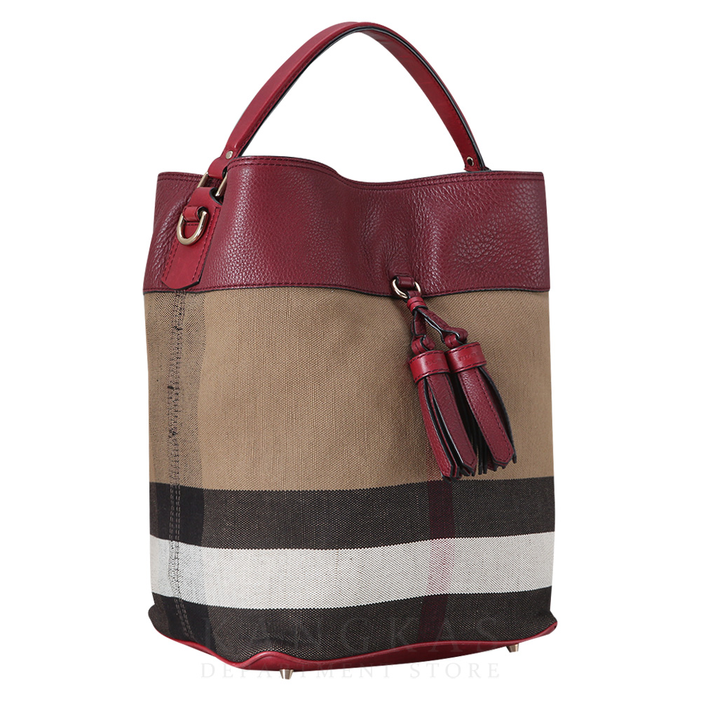 BURBERRY(USED)버버리 수잔나 호보백 미듐