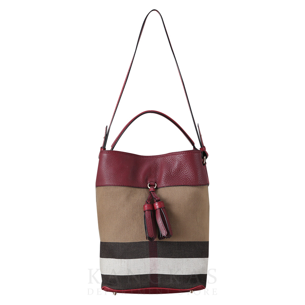 BURBERRY(USED)버버리 수잔나 호보백 미듐