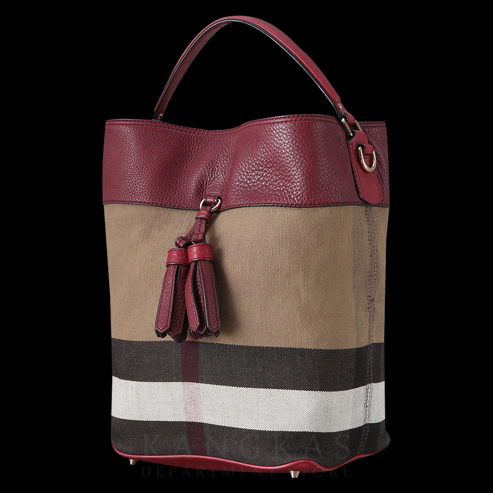 BURBERRY(USED)버버리 수잔나 호보백 미듐