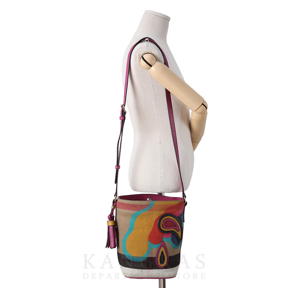 BURBERRY(USED)버버리 4038460 패브릭 호보백