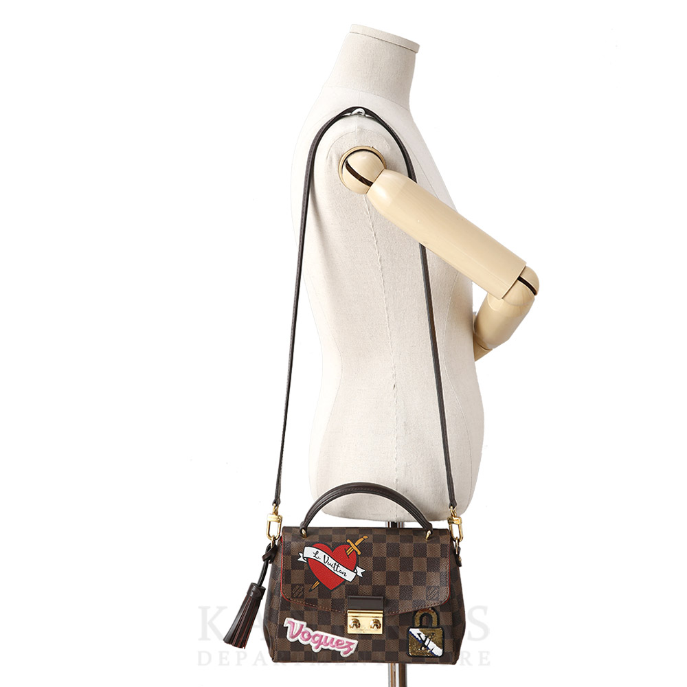 LOUIS VUITTON(USED)루이비통 다미에 에벤 크로아제트 시즌한정판 캉카스백화점