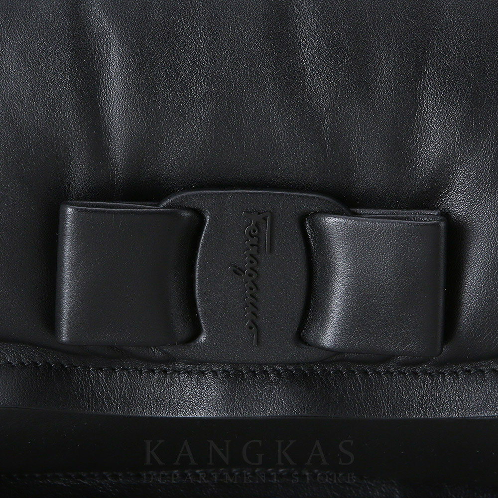 FERRAGAMO(USED)페레가모 바라리본 푸퍼 숄더백