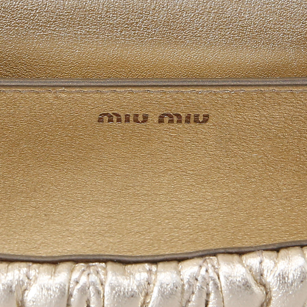 MIU MIU(USED)미우미우 5BH095 마틀라세 크로스백