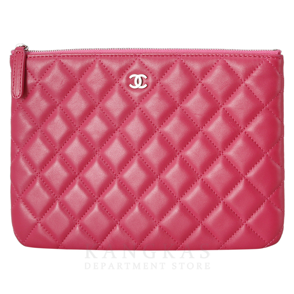 CHANEL(USED)샤넬 클래식 램스킨 스몰 파우치
