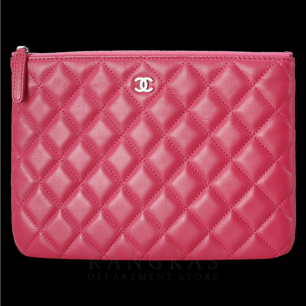 CHANEL(USED)샤넬 클래식 램스킨 스몰 파우치