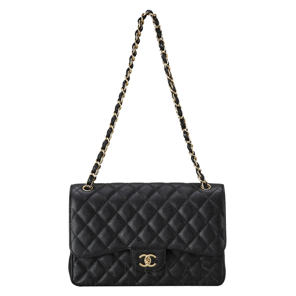 CHANEL(USED)샤넬 캐비어 클래식 라지 플랩백