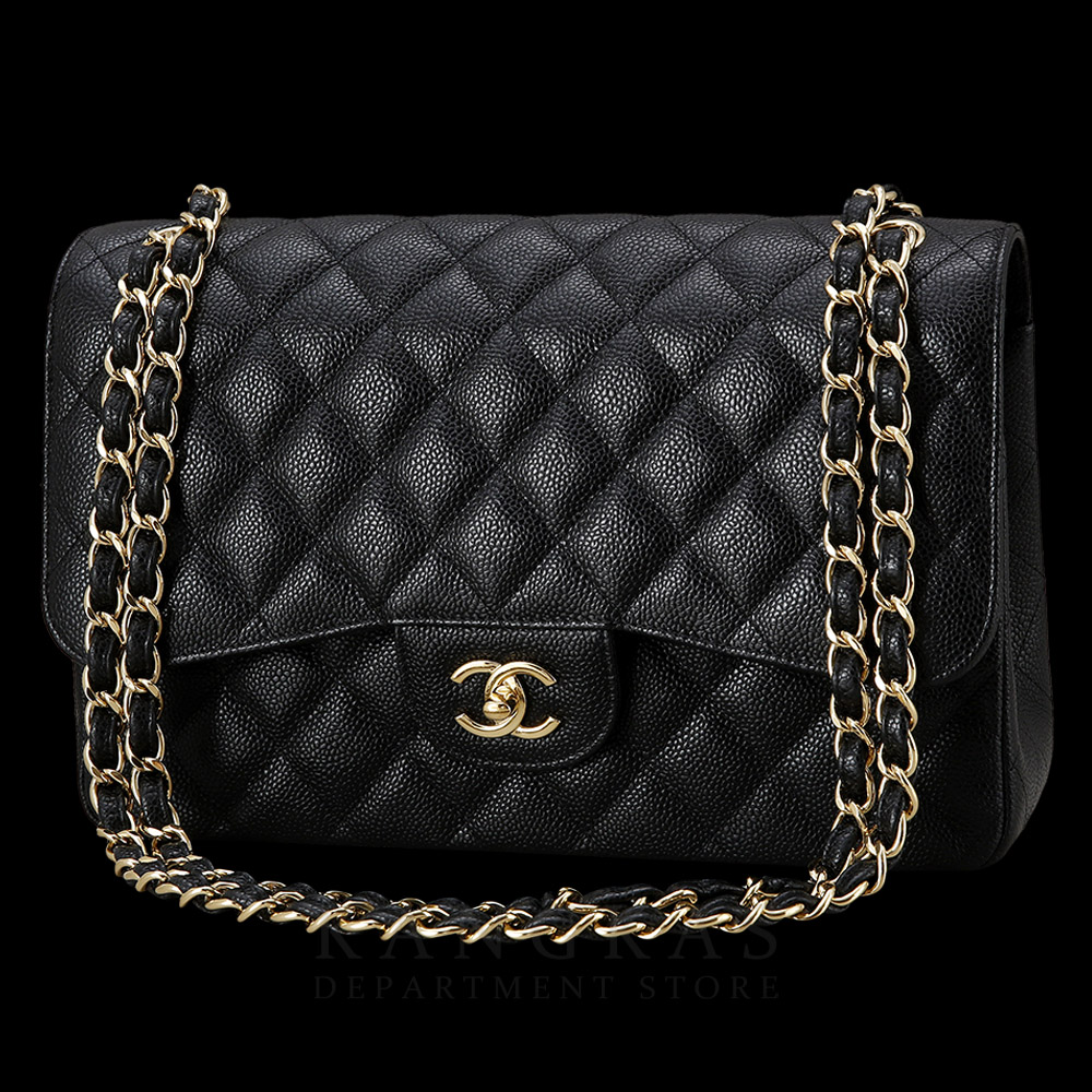 CHANEL(USED)샤넬 캐비어 클래식 라지 플랩백