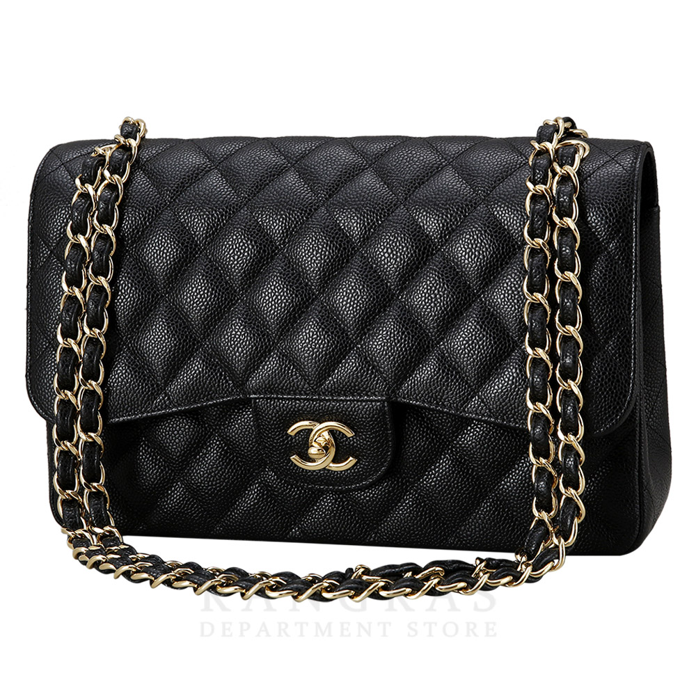 CHANEL(USED)샤넬 캐비어 클래식 라지 플랩백