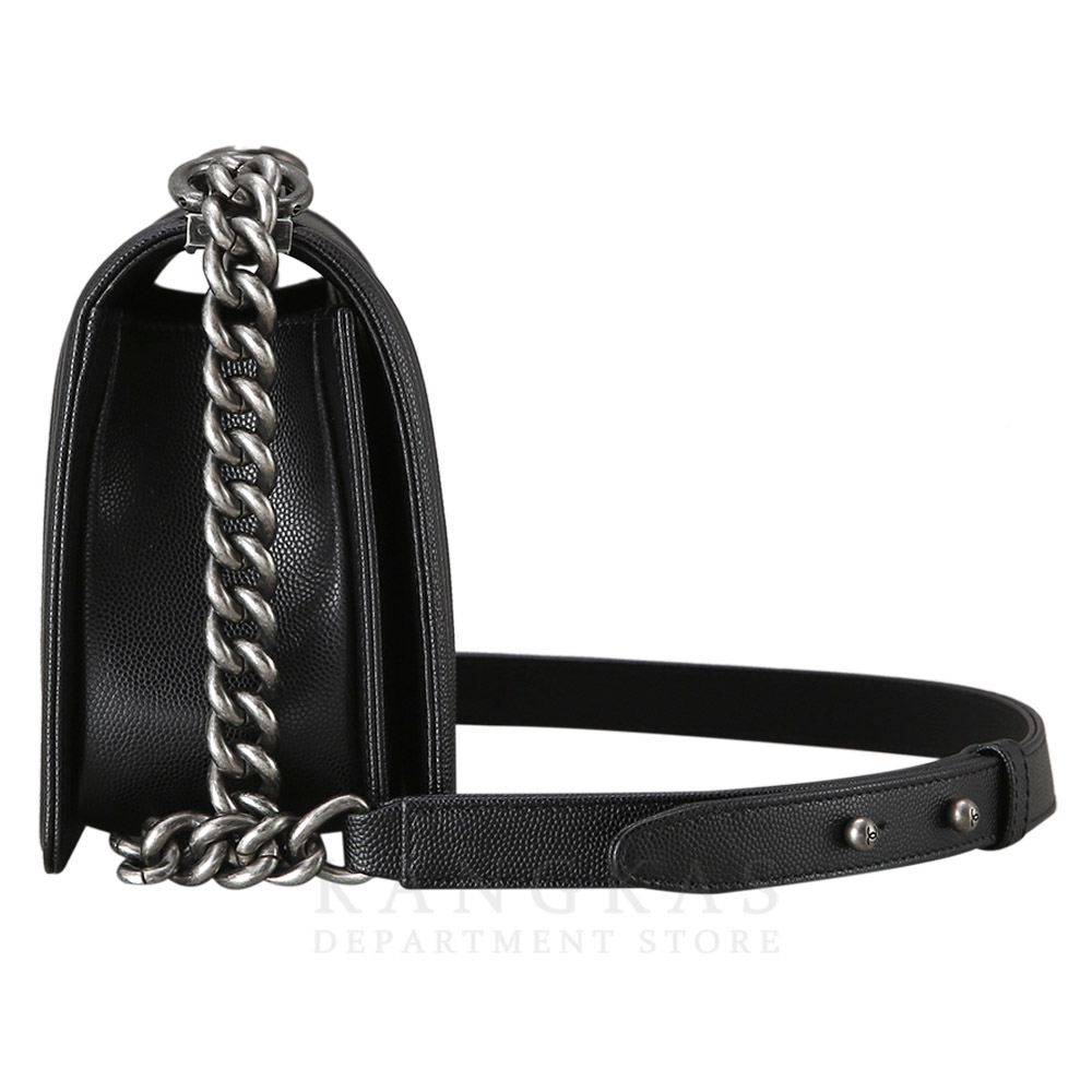 CHANEL(USED)샤넬 보이샤넬 캐비어 미듐