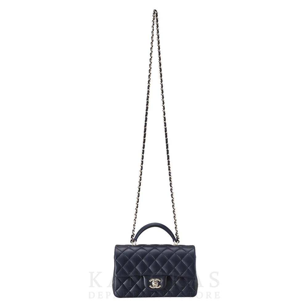 CHANEL(USED)샤넬 클래식 뉴미니 탑 핸들백