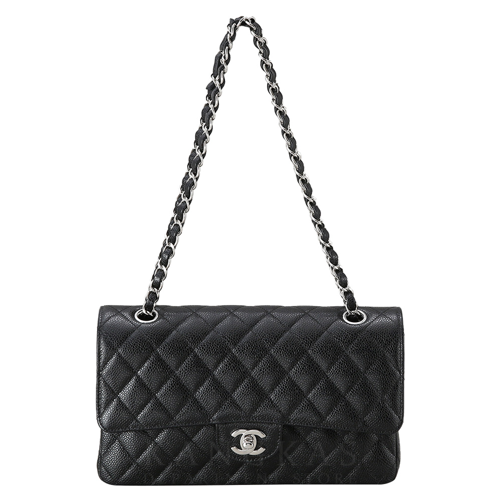 CHANEL(USED)샤넬 캐비어 클래식 미듐 플랩백