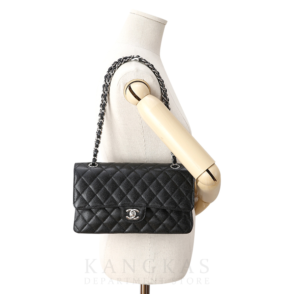 CHANEL(USED)샤넬 캐비어 클래식 미듐 플랩백