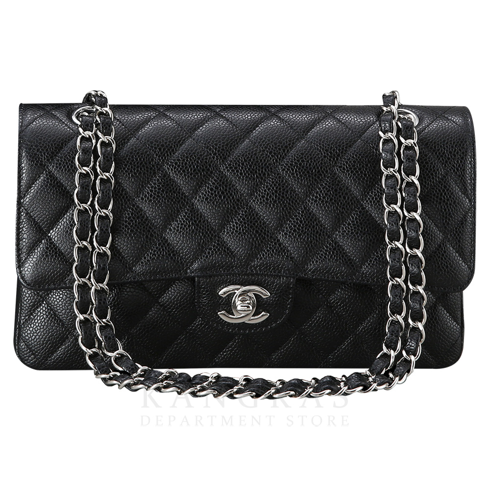 CHANEL(USED)샤넬 캐비어 클래식 미듐 플랩백