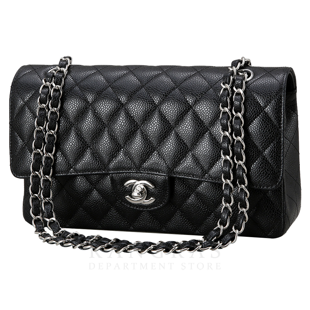CHANEL(USED)샤넬 캐비어 클래식 미듐 플랩백