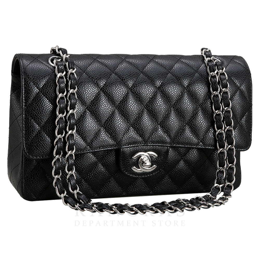 CHANEL(USED)샤넬 캐비어 클래식 미듐 플랩백