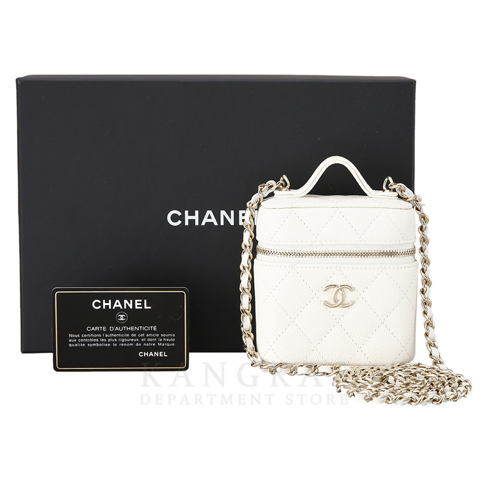 CHANEL(USED)샤넬 캐비어 베니티 미니 체인백