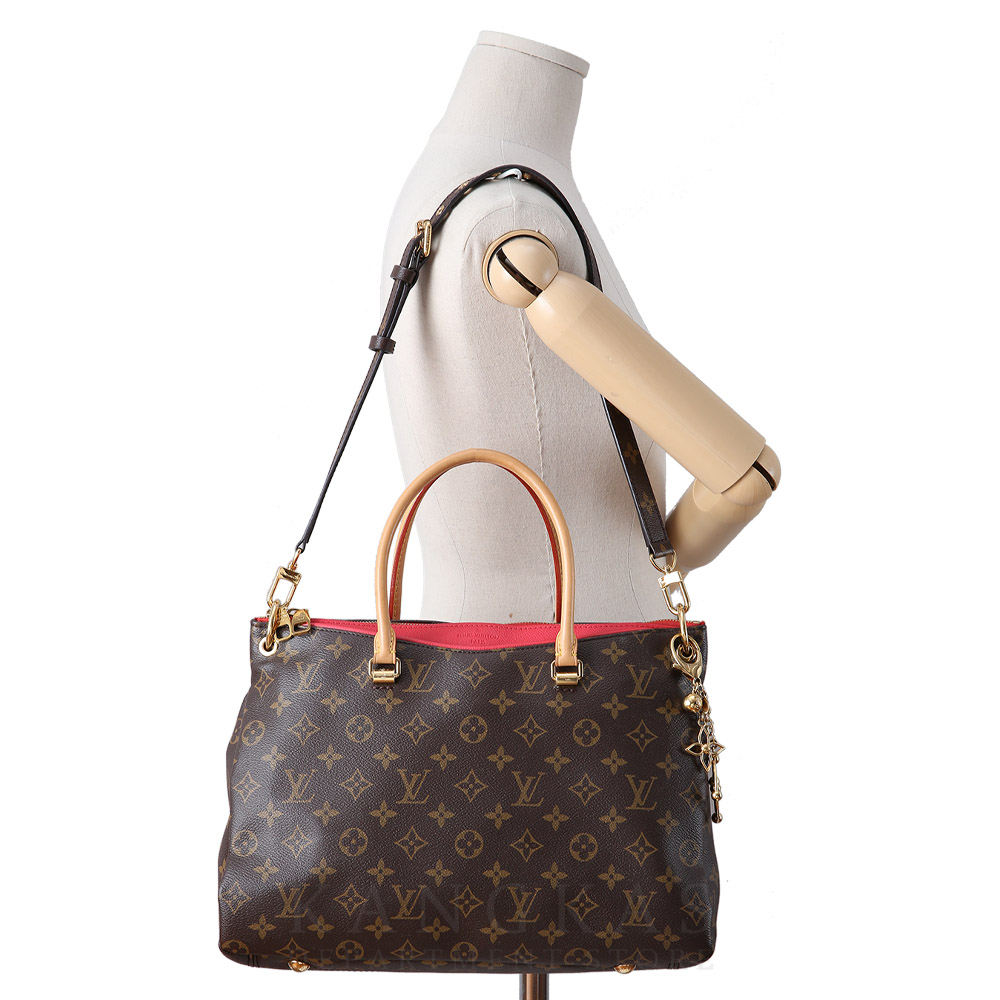 LOUIS VUITTON(USED)루이비통 모노그램 팔라스 MM & 블루미 백 참