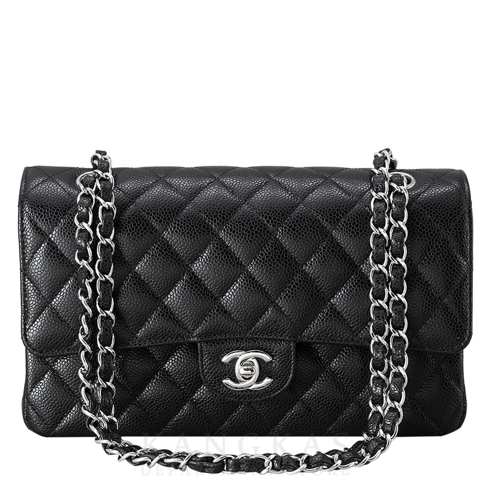 CHANEL(USED)샤넬 캐비어 클래식 미듐 플랩백