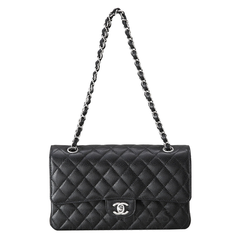 CHANEL(USED)샤넬 캐비어 클래식 미듐 플랩백