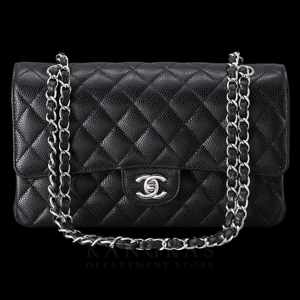 CHANEL(USED)샤넬 캐비어 클래식 미듐 플랩백