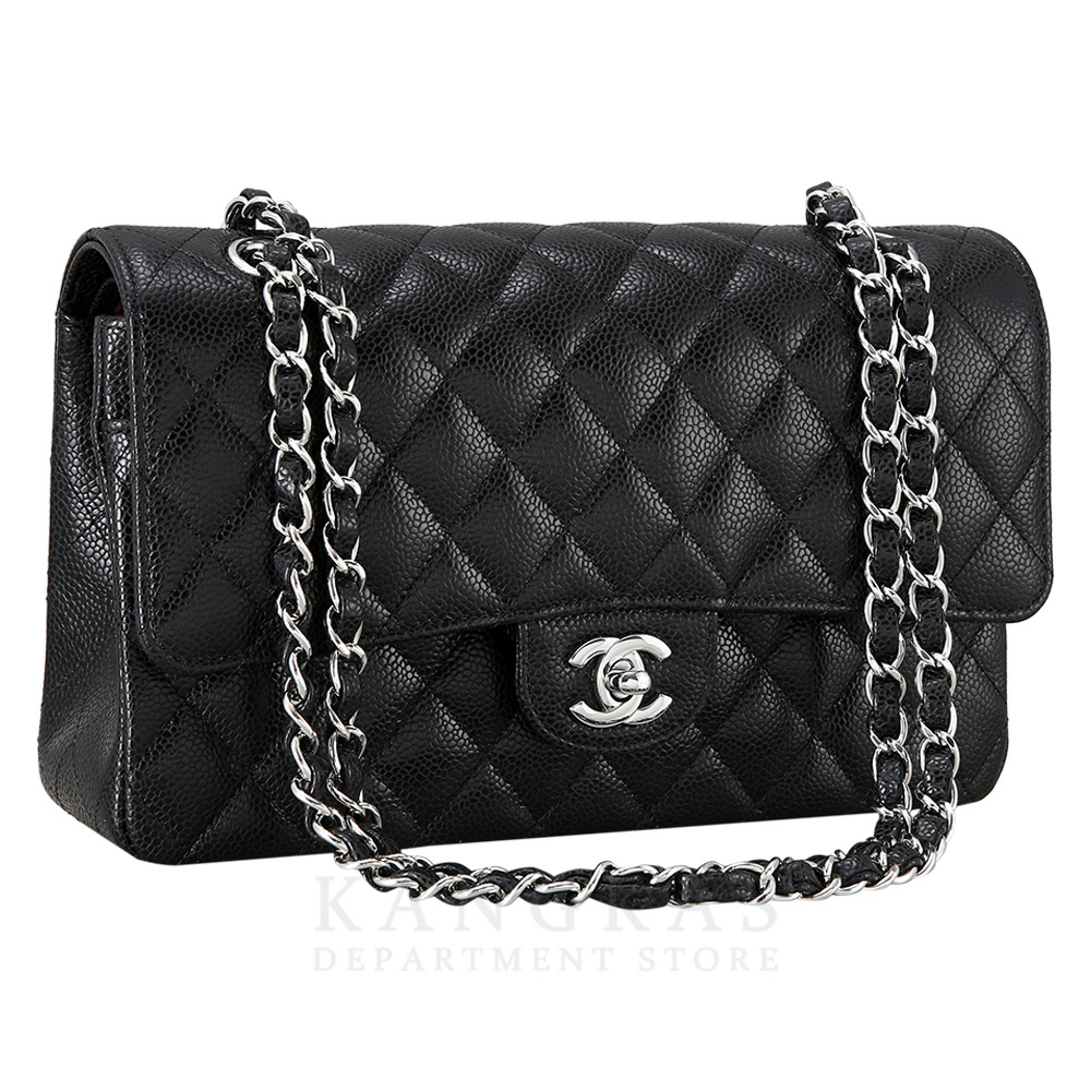 CHANEL(USED)샤넬 캐비어 클래식 미듐 플랩백