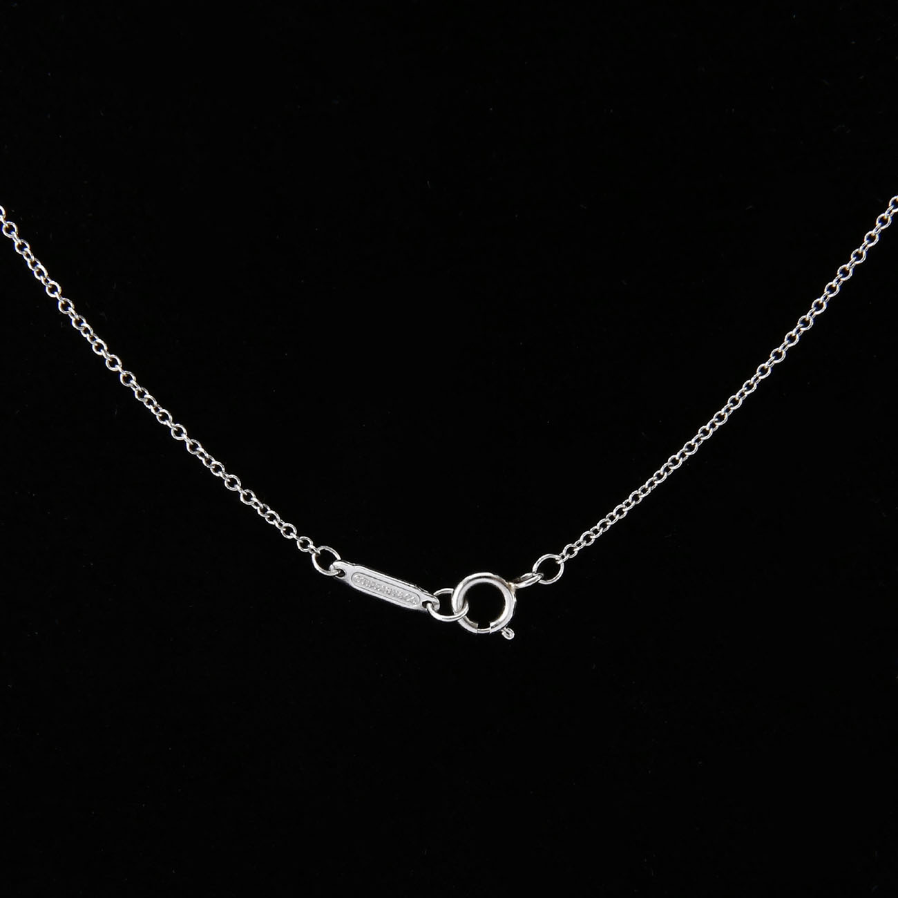 TIFFANY&CO(USED)티파니앤코 다이아 크로스 펜던트 네크리스