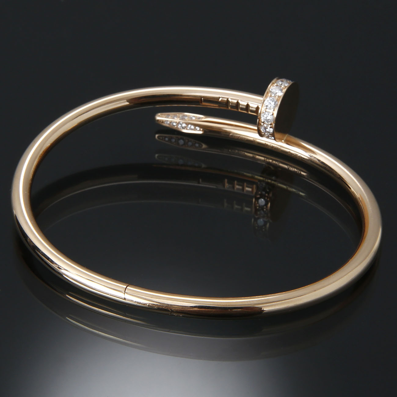 CARTIER(USED)까르띠에 다이아 저스트 앵 끌루 브레이슬릿 #16