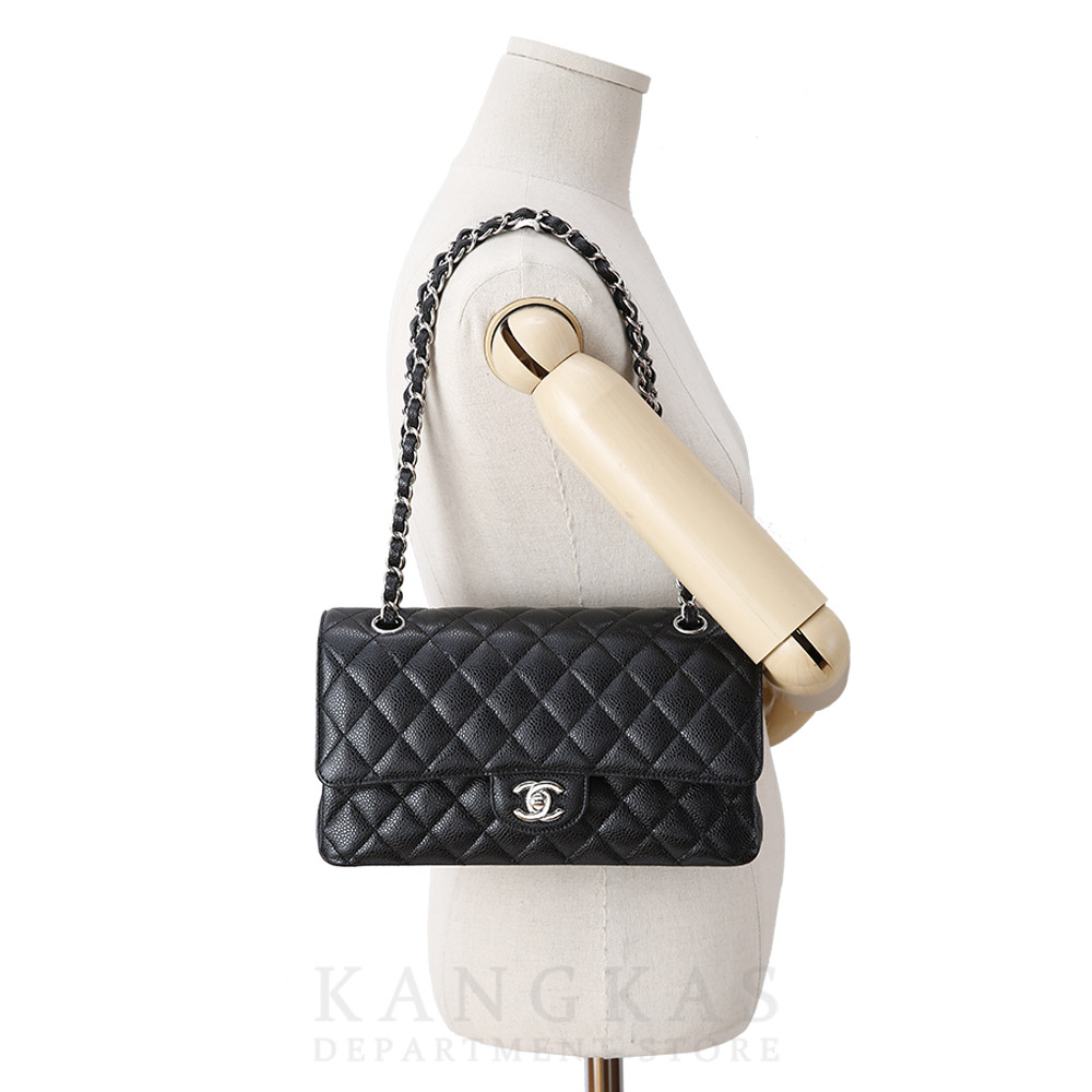 CHANEL(USED)샤넬 캐비어 클래식 미듐 플랩백