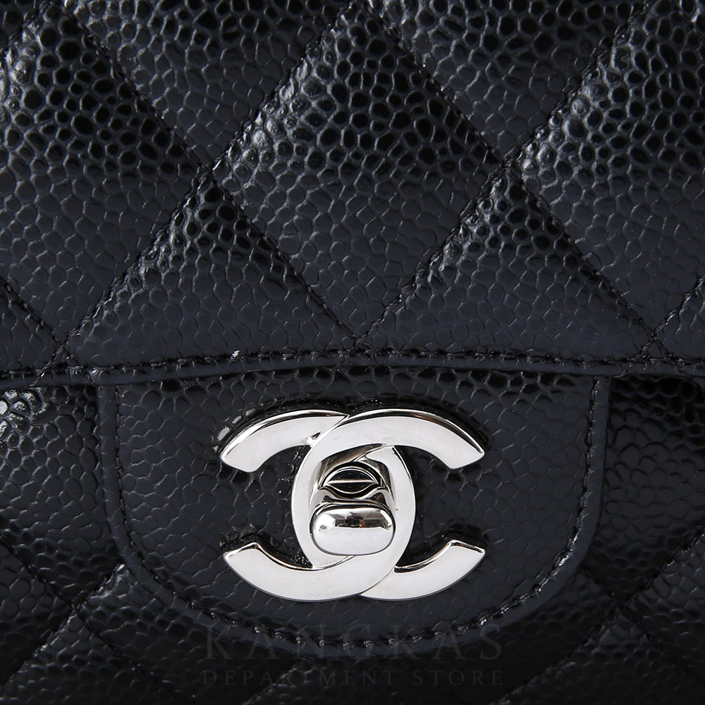 CHANEL(USED)샤넬 캐비어 클래식 미듐 플랩백