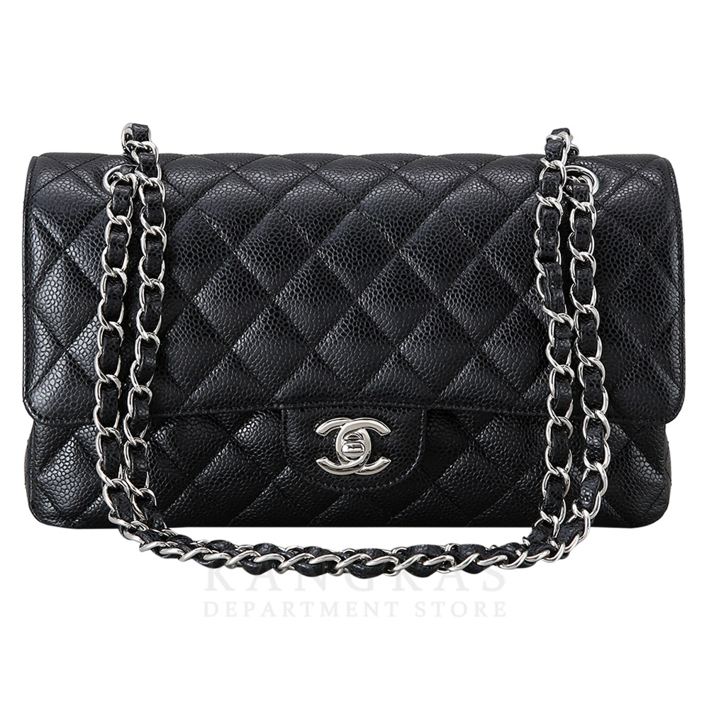 CHANEL(USED)샤넬 캐비어 클래식 미듐 플랩백