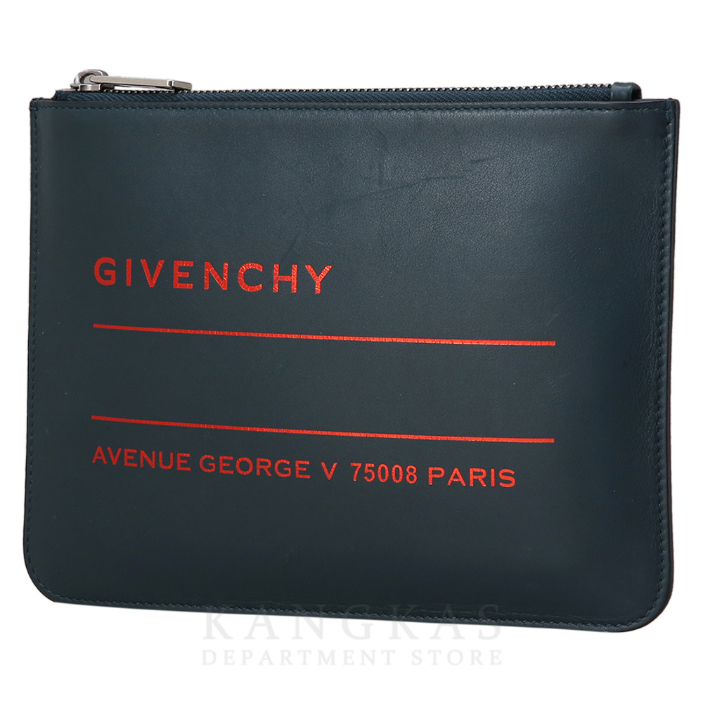 GIVENCHY(USED)지방시 레더 스몰 파우치