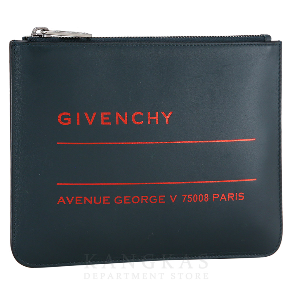 GIVENCHY(USED)지방시 레더 스몰 파우치