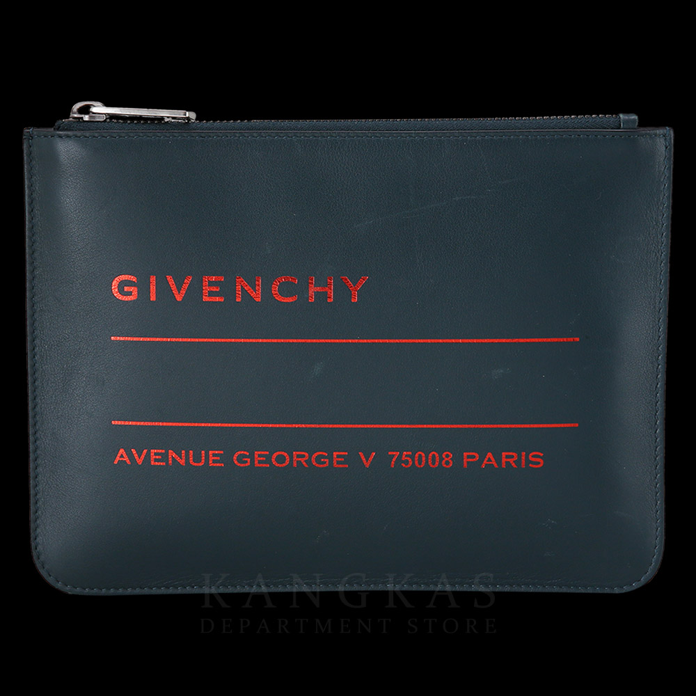 GIVENCHY(USED)지방시 레더 스몰 파우치