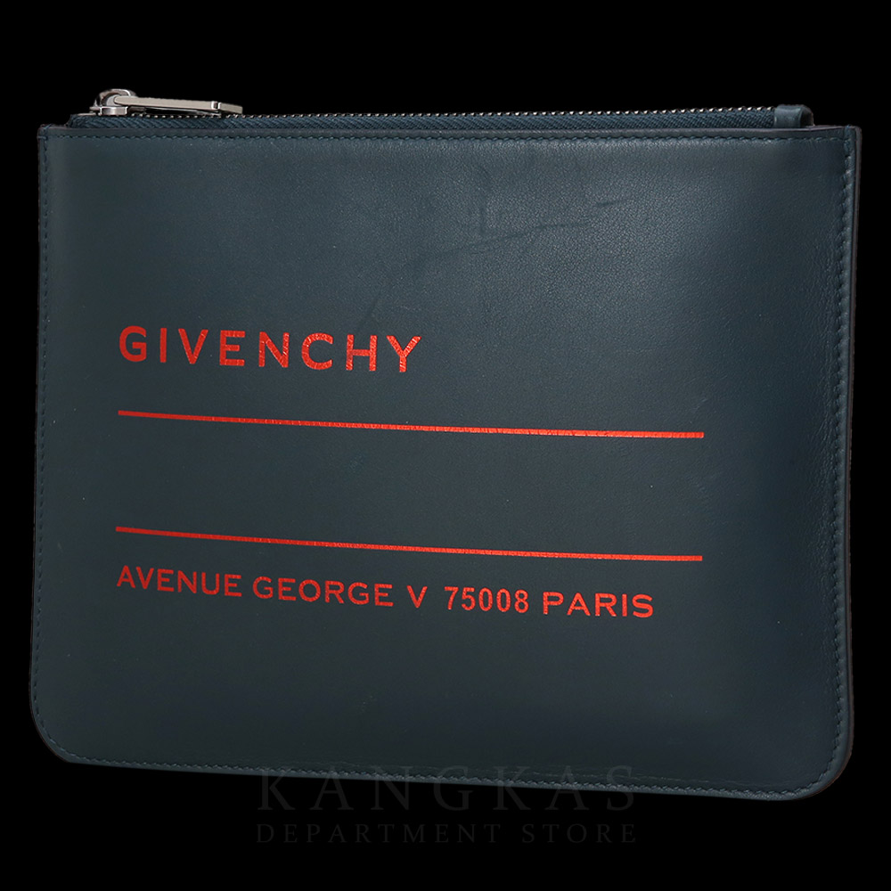 GIVENCHY(USED)지방시 레더 스몰 파우치
