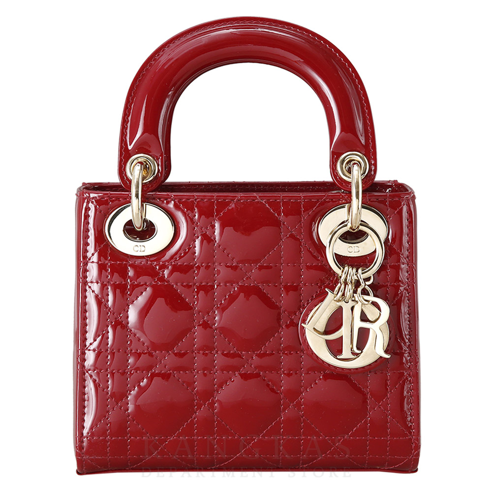 CHRISTIAN DIOR(USED)크리스찬디올 페이던트 레이디디올 미니 백