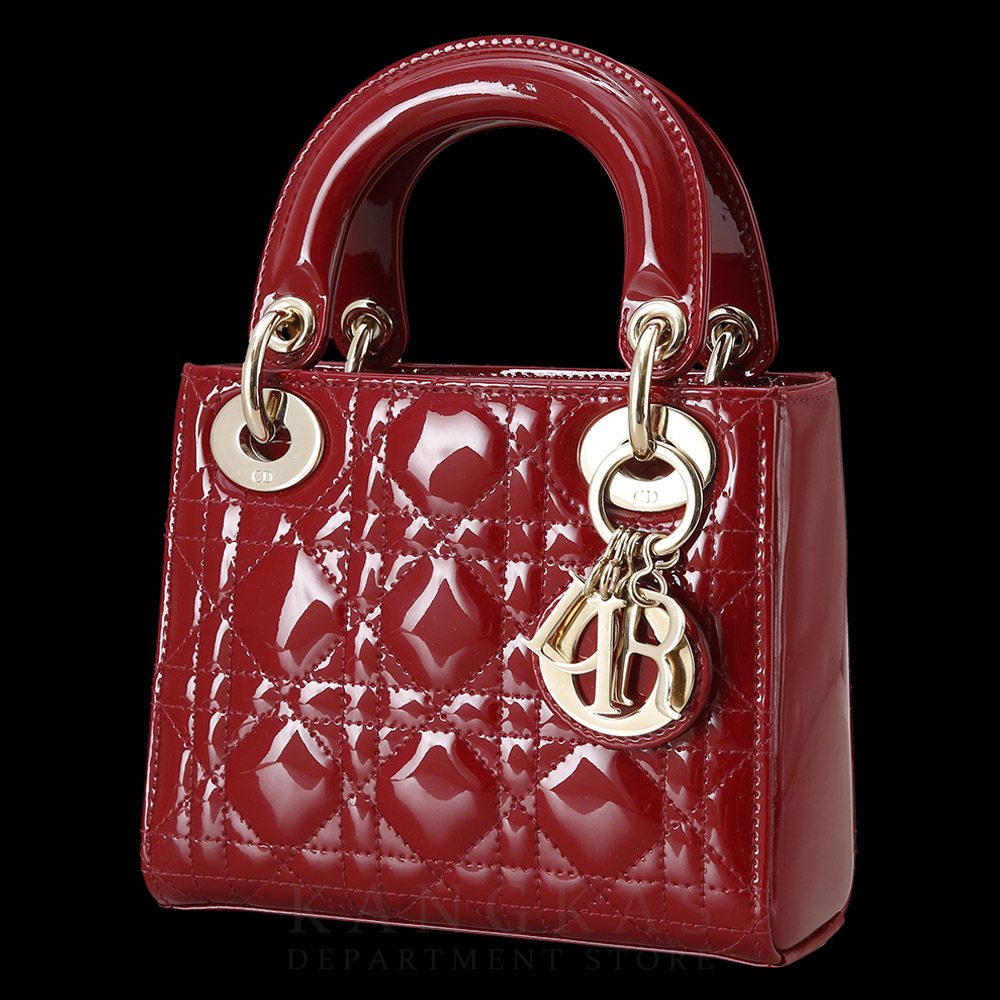CHRISTIAN DIOR(USED)크리스찬디올 페이던트 레이디디올 미니 백